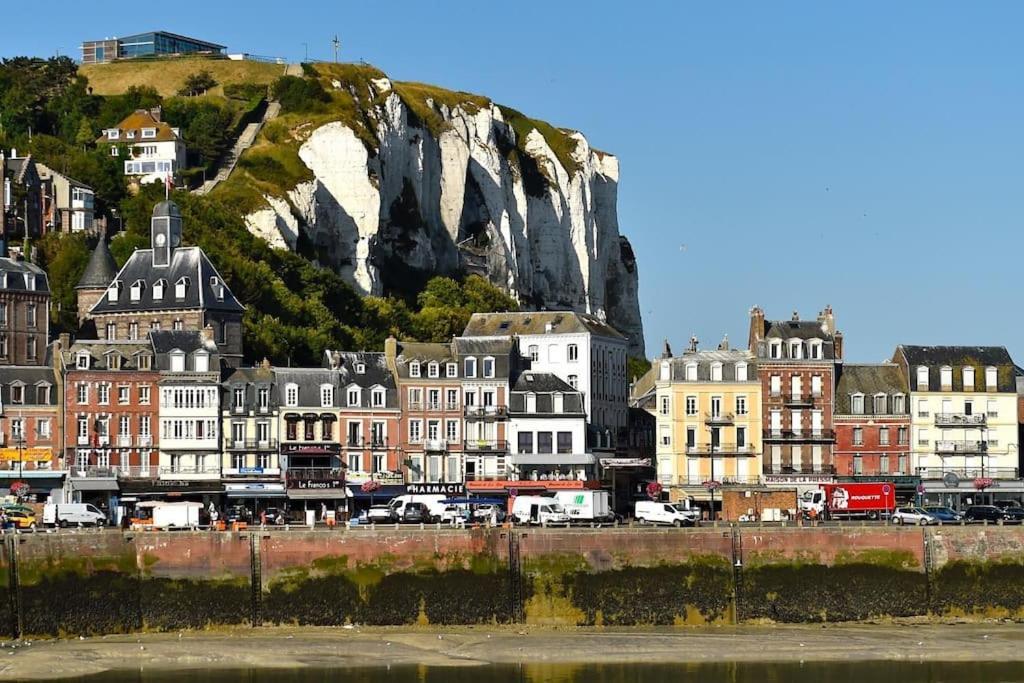 Logement dans maison de pêcheur Le Tréport Exterior foto